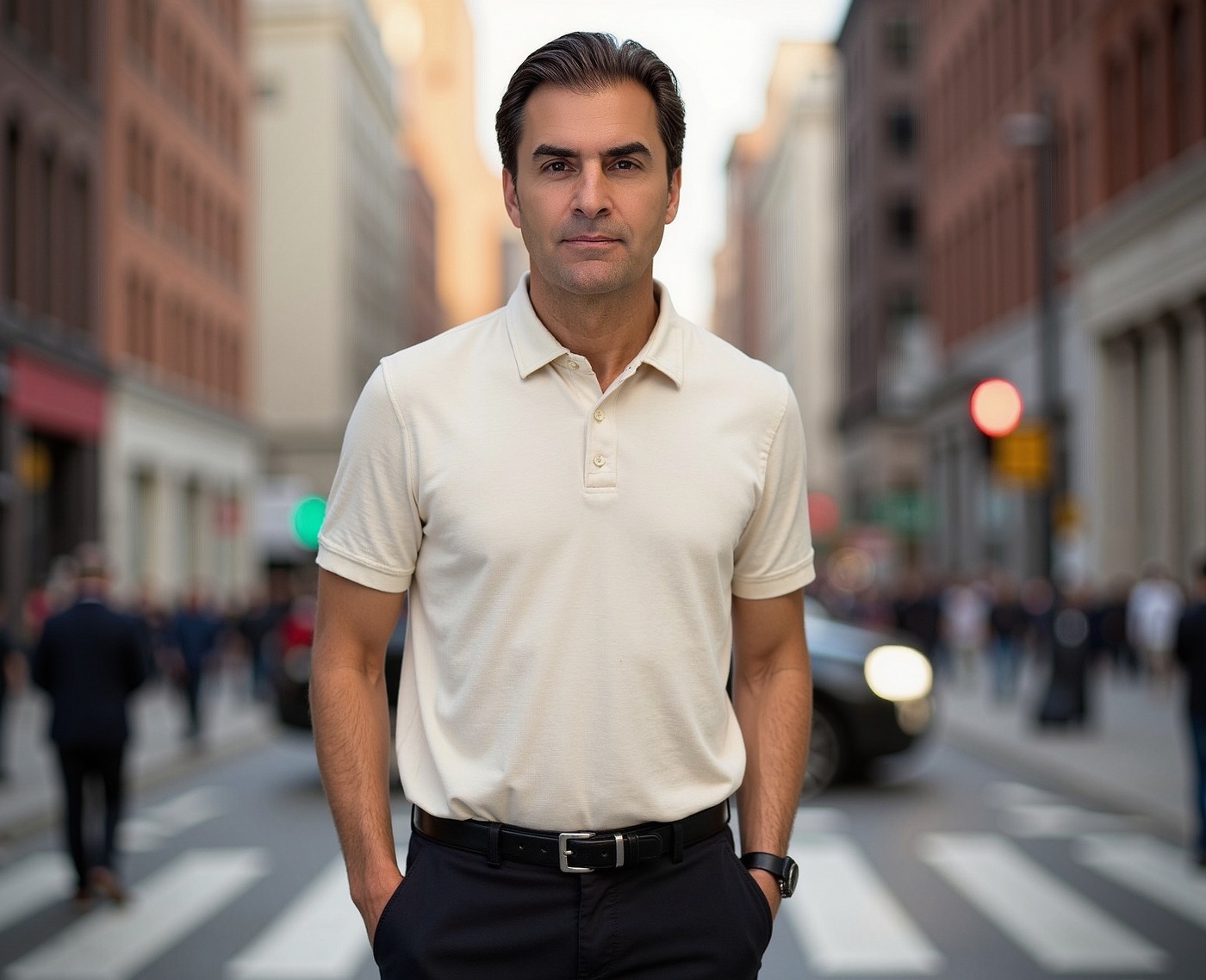Mark Lynd, Casual executive portrait on location