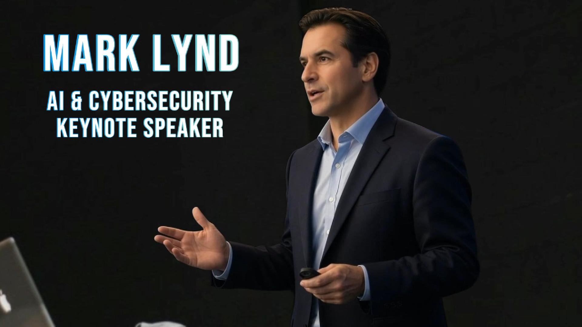 Mark Lynd speaking on stage